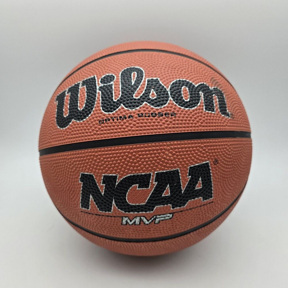 Vintage Wilson NCAA MVP 29.5” Optima Full Size Rubber Official Basketball Ball